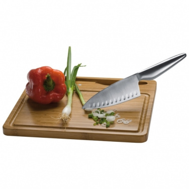 Logo trade promotional products picture of: Cutting board with knife MANTOVA