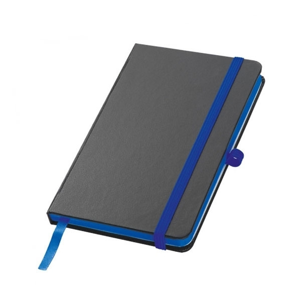 Logo trade promotional item photo of: Notebook A6 ROSTOCK