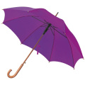 Wooden automatic umbrella NANCY, violet