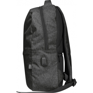 Logo trade promotional items picture of: rPET backpack RIMINI