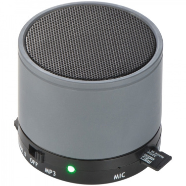 Logo trade promotional giveaway photo of: Mini Bluetooth speaker HAWICK