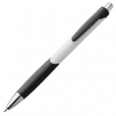 Logo trade promotional merchandise image of: Plastic ballpen MAO