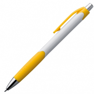 Logo trade promotional products image of: Plastic ballpen MAO