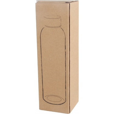 Logo trade promotional gifts image of: Glass bottle INDIANOPOLIS 550 ml