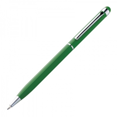 Logo trade promotional gifts image of: Metal ballpen with touch pen NEW ORLEANS