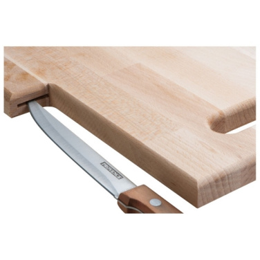 Logo trade advertising product photo of: Wooden board with knife LIZZANO