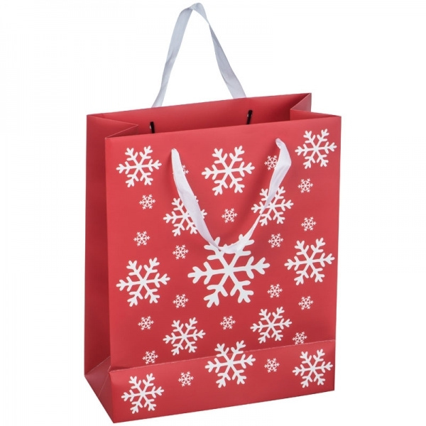 Logotrade promotional merchandise picture of: Big Christmas paper bag ROMBAS