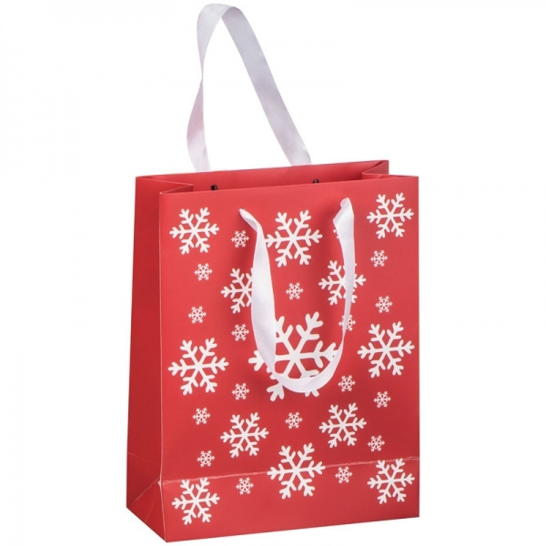 Logotrade promotional item picture of: Small Christmas paper bag BASEL