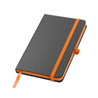 Logo trade advertising product photo of: Notebook A6 ROSTOCK