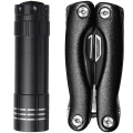 Set torch and multitool OAKLAND, black