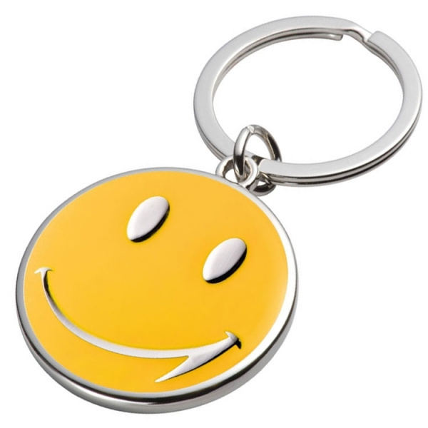 Logotrade corporate gift image of: Keyring SMILE