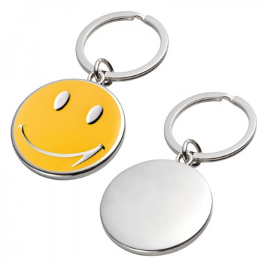 Logotrade promotional products photo of: Keyring SMILE