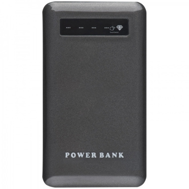 Logo trade promotional merchandise image of: Power bank KINGSVILLE