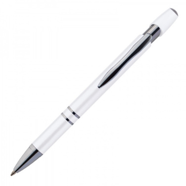 Logo trade promotional merchandise photo of: Plastic ballpen EPPING