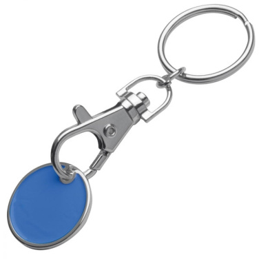 Logo trade promotional items picture of: Keyring with shopping coin ARRAS