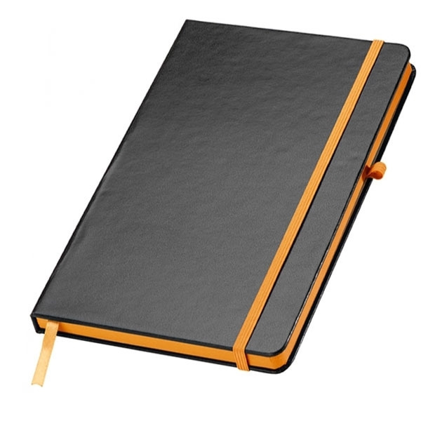 Logo trade promotional items picture of: A5 note book CUXHAVEN