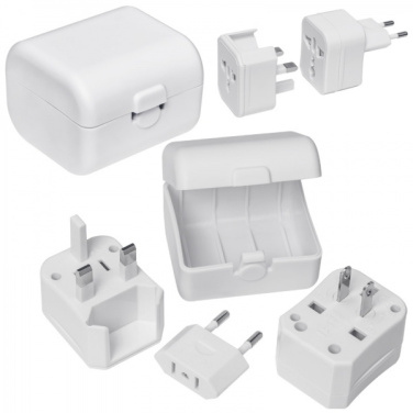 Logotrade promotional product image of: Travel adapter PERU