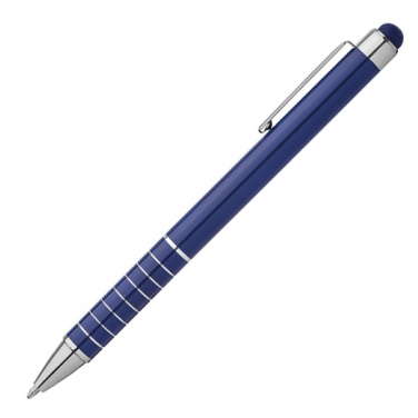 Logo trade corporate gift photo of: Metal ballpen with touch pen LUEBO