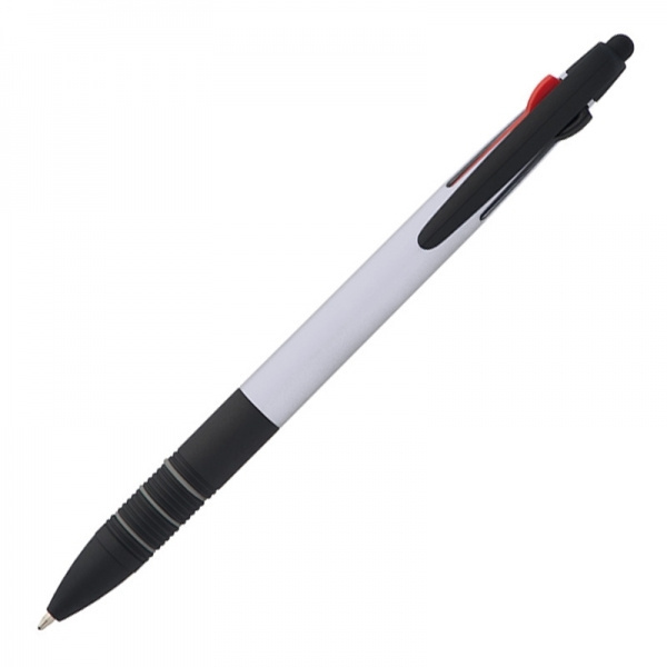 Logo trade promotional gifts picture of: Plastic ballpen 3in1 BOGOTA