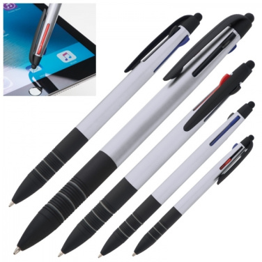 Logotrade promotional merchandise image of: Plastic ballpen 3in1 BOGOTA