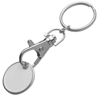 Logotrade promotional giveaway picture of: Keyring with shopping coin ARRAS