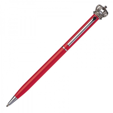 Logo trade promotional items image of: Metal ballpen KINGS PARK