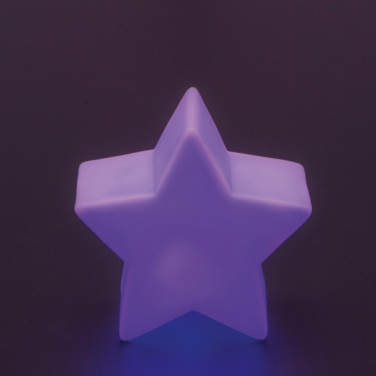 Logo trade promotional merchandise picture of: LED lamp STAR