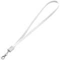 Lanyard with usb cable LE PORT, white