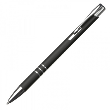 Logo trade business gift photo of: Metal ballpen NEW JERSEY