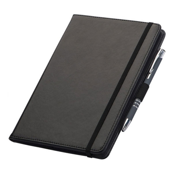 Logo trade promotional products picture of: A5 Note book PERUGIA