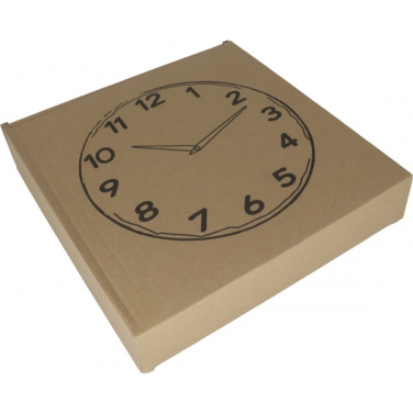 Logo trade advertising products image of: Slate wall clock GRAZ