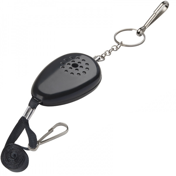 Logo trade business gift photo of: Keyring with alarm function OVADA