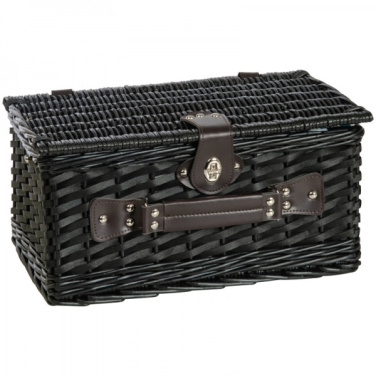 Logo trade promotional gifts image of: Picnic basket RIVA DEL GARDA