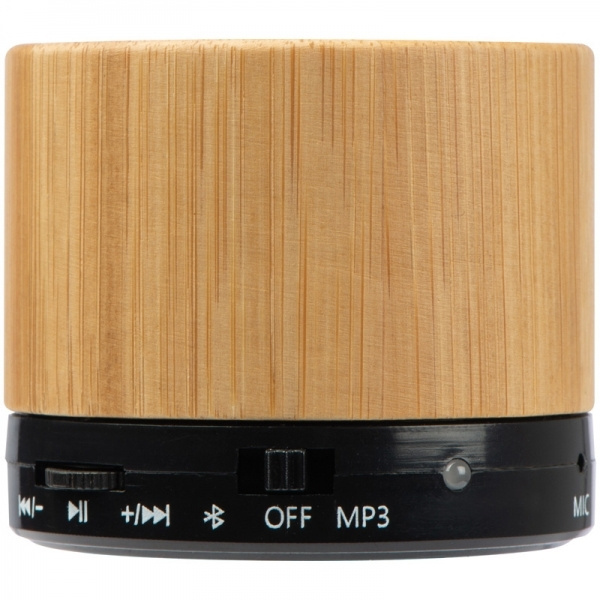 Logotrade promotional giveaways photo of: Bamboo bluetooth speaker FLEEDWOOD