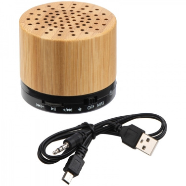 Logotrade promotional giveaway picture of: Bamboo bluetooth speaker FLEEDWOOD