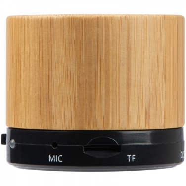 Logotrade advertising products photo of: Bamboo bluetooth speaker FLEEDWOOD