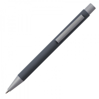 Logotrade advertising products photo of: Metal ballpen soft touch ABU DHABI