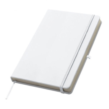 Logo trade promotional merchandise image of: A5 note book KIEL