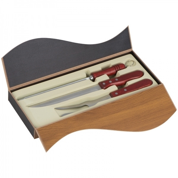 Logotrade promotional product picture of: Carving knife and fork SYDNEY