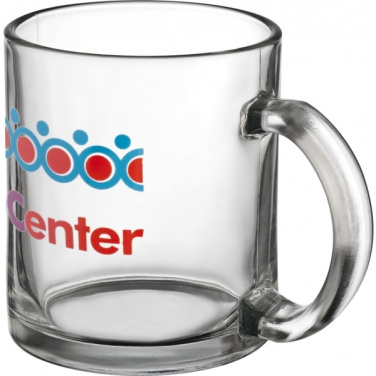 Logo trade promotional giveaways picture of: Glass mug LIMERICK 300 ml