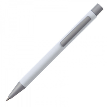 Logotrade corporate gift image of: Metal ballpen soft touch ABU DHABI