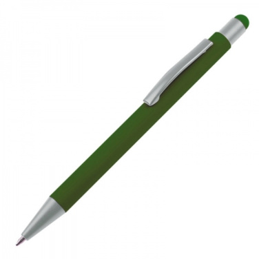 Logotrade corporate gift picture of: Metal ballpen touch pen soft touch SALT LAKE CITY