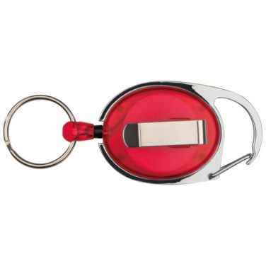 Logotrade promotional product picture of: Ski-Pass with Carabiner Keyring EMPLOYEE