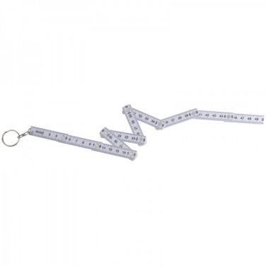 Logotrade promotional giveaway image of: Keyring with 0,5m ruler