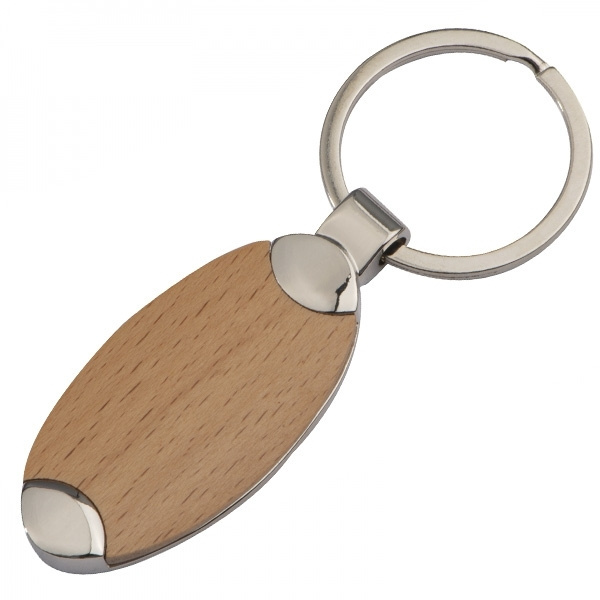 Logotrade promotional merchandise image of: Wooden keyring BALTRUM