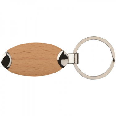 Logo trade promotional items picture of: Wooden keyring BALTRUM