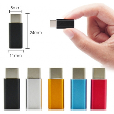 Logo trade promotional products image of: Type-C/micro USB adapter