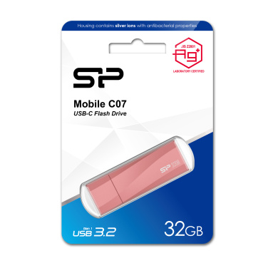 Logo trade advertising products picture of: PENDRIVE SILICON POWER MOBILE - C07 3.2 32GB