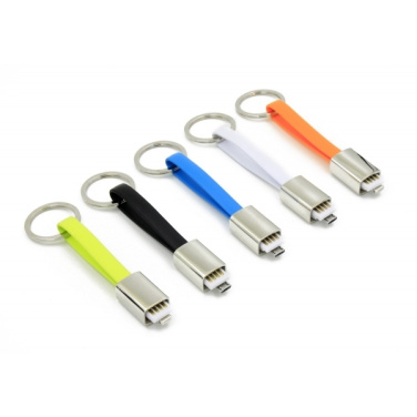 Logotrade promotional merchandise photo of: Data transfer cable and keyring