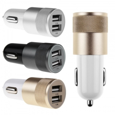 Logotrade promotional products photo of: Metal car charger